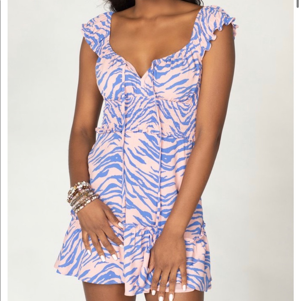 Buddy Love Zebra Dress